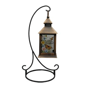 Forever Cherished Lantern On Stand