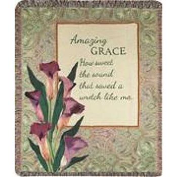 Amazing Grace Tapestry Throw