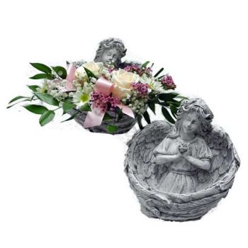 Sweet Angel Flowers in WIngs 
