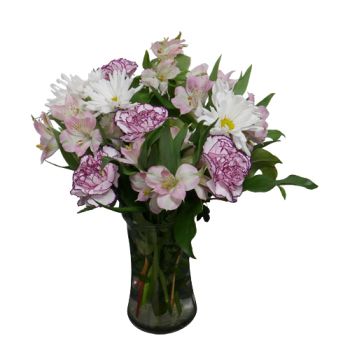 Spring Promo Mixed Vased Flowers