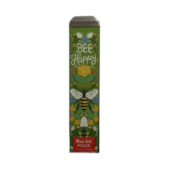 Bee Happy Mini Art Pole