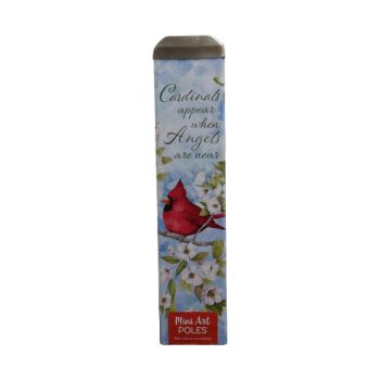Cardinals Appear Mini Art Pole