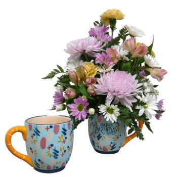 Happy Birthday Glory Haus Mug