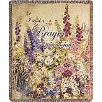 Butterfly Paradise Keepsake Tapestry Throw Blanket