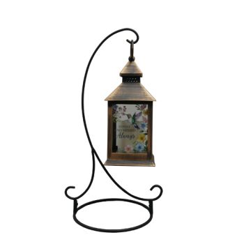 Loved And Missed Always Lantern On Stand