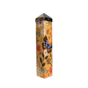 Meadow Flora Orange Garden Art