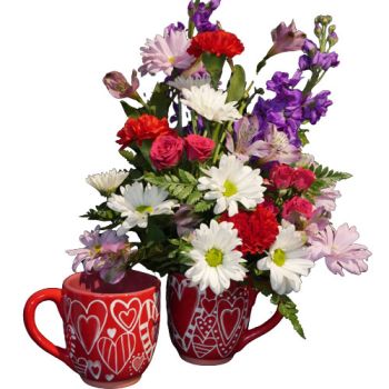 Glory Haus Mug Swirl Hearts Mug