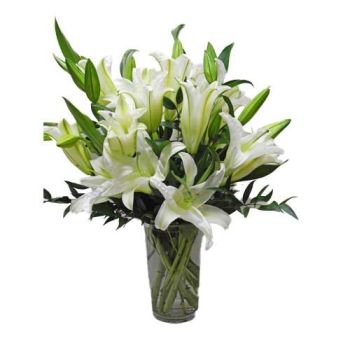 White Lily Bouquet 