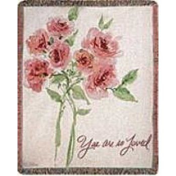You Are So Loved Tapestry Throw Blanket